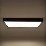 LED stropné svietidlo LED/340W/230V 3000/4000/6500K 100x100 cm čierna