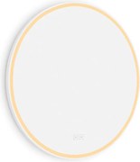 Nimco Biele okrúhle LED zrkadlo pr. 600 s dvoma dotykovými senzormi - ZPB 28000RVX-05