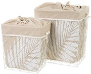 Drôtené kovové košíky v súprave 2 ks - Casa Selección