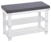 Botník s lavicou Petite Malo biely
