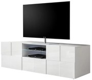 Televízny stolík SERIAN biely