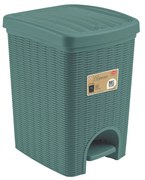 STEFANPLAST Odpadkový kôš 20 l, 31 × 27,5 × 39 cm, zelenošedý