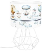 Detská lampička PIKKI 1xE27/60W/230V modrá