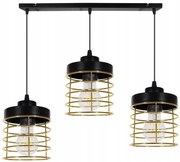 Závesné svietidlo Rasti, 3x drôtené tienidlo (výber z 2 farieb), g