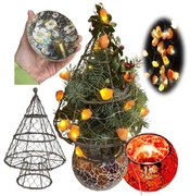 Christmas Tree metal svietidlo CREATIVE LED gemstone 44*20