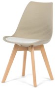 Jedálenská stolička Autronic 48x82 cm hnedá plast CT-X7055 WT