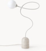 Stolová lampa's mramorovým podstavcom Alina