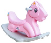 Aga4Kids Plastový hojdací koník DS3801 Ružový