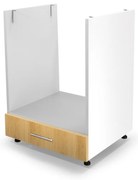 Dolná skrinka Vento DP-60/82, biela / dub medový