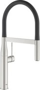 Grohe Essence New drezová batéria s vyťahovacou sprškou supersteel 30294dc0 G30294DC0