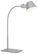 Brilo - Stolová lampa 1xE27/10W/230V matný chróm