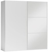 Skriňa Vigo 150 biely/zrkadlo