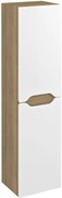 Sapho Sapho, WAVE skrinka vysoká 35x140x30cm, ľavá/pravá, biela/dub cuneo, WA245-3025