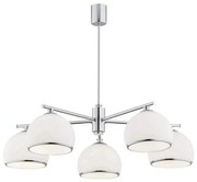 Argon 2087 - Luster na tyči MARBELLA 5xE27/15W/230V chróm