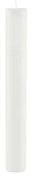 Biela dlhá sviečka Ego Dekor Cylinder Pure, doba horenia 30 h