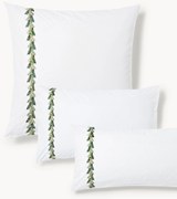 Bavlnená obliečka na vankúš s vianočnou výšivkou Evan