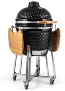 Kingsize, kamado gril, keramický, 21", údenie, pomalé pečenie, nehrdzavejúca oceľ