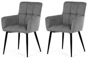 Sada jedálenských stoličiek DCH-P3146 SIL2, 2 ks