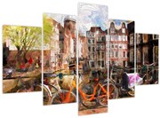 Obraz - Amsterdam (150x105 cm)