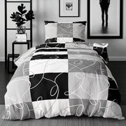 Bavlnené obliečky PURA GREY 2-dielna sada 140x200 cm