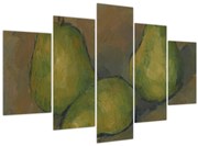 Obraz - Paul Cézanne, Three Pears, reprodukcia (150x105 cm)