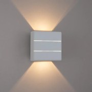 BRILAGI - LED vonkajšie nástenné svietidlo DOUBLERAY LINE LED/6W/230V biela IP54