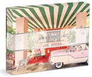 Galison Puzzle obojstranné Psy v hoteli Beverly Hills 500 dielikov