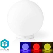 Nedis WIFILM10CWT - LED RGBW Stmievateľná stolná lampa SmartLife LED/5W/5V Wi-Fi