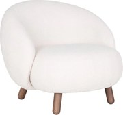 Biele kreslo Savona - House Nordic