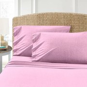 Ružová svetlá bavlnená plachta Homa