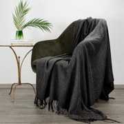 AKRYLOVÁ DEKA AKRYL 5 125X160 CM SIVÁ