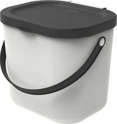 Kôš na triedený odpad ALBULA biely 6 l