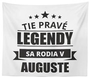 Sablio Deka Tie pravé legendy sa rodia v auguste: 150x120 cm