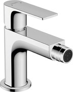 Hansgrohe Rebris E, páková bidetová batéria s kovovou odtokovou súpravou s tiahlom, chrómová, HAN-72213000