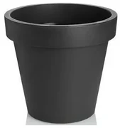 Gardenico Kvetináč Metro Twist 'n' Roll antracit, 29 x 26,5 cm, 29 cm