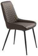 Tmavohnedá jedálenská stolička Milton – Unique Furniture