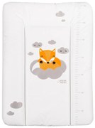 Prebaľovacia podložka mäkká New Baby Líška biela 70x50cm