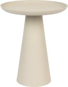 WL-Living Ringar farebný odkladací stolík - Béžová, 41,5 cm