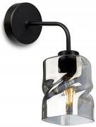 Nástenné svietidlo Niki, 1x sklenené tienidlo (výber z 3 farieb)