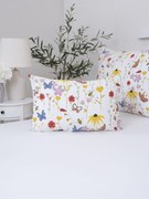 Bavlnená obliečka na vankúš Renforcé 40 × 60 cm - Motýliky