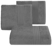 BAVLNENÝ UTERÁK AURA 30X50 CM TMAVOSIVÁ