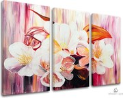 Autorská reprodukcia na plátne KVETY XOBDO113D3