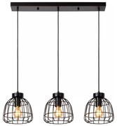 Lucide 00429/03/30 - Luster na lanku FILOX 3xE27/40W/230V