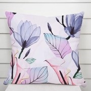 Biante Bavlnená obliečka na vankúš Sandra SA-333 Veľké kvety magnólie a kaly 30 x 50 cm