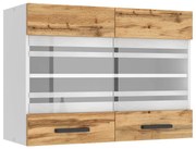 Kuchynská skrinka Belini Premium Full Version horná 80 cm dub wotan