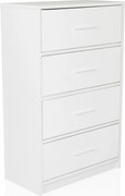 XXXLutz KOMODA, biela, 58/91,5/30 cm MID.YOU - Komody - 001918011401