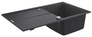 GROHE 31640AP0 - Kompozitný drez K400 860 × 500 mm granit/čierna