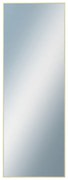 DANTIK - Zrkadlo v rámu, rozmer s rámom 50x140 cm z lišty Hliník zlatá lesklá (7001001)