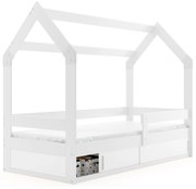 Domčeková posteľ DOMČEK 160x80cm - Biela
