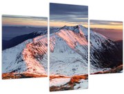 Obraz - Zimná horská panoráma II. (90x60 cm)